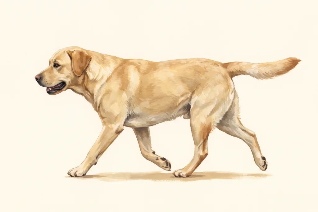 Painted Labrador Retriever