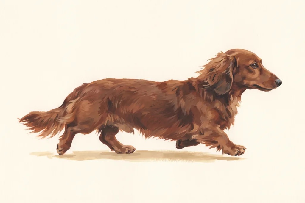 Painted Dachshund